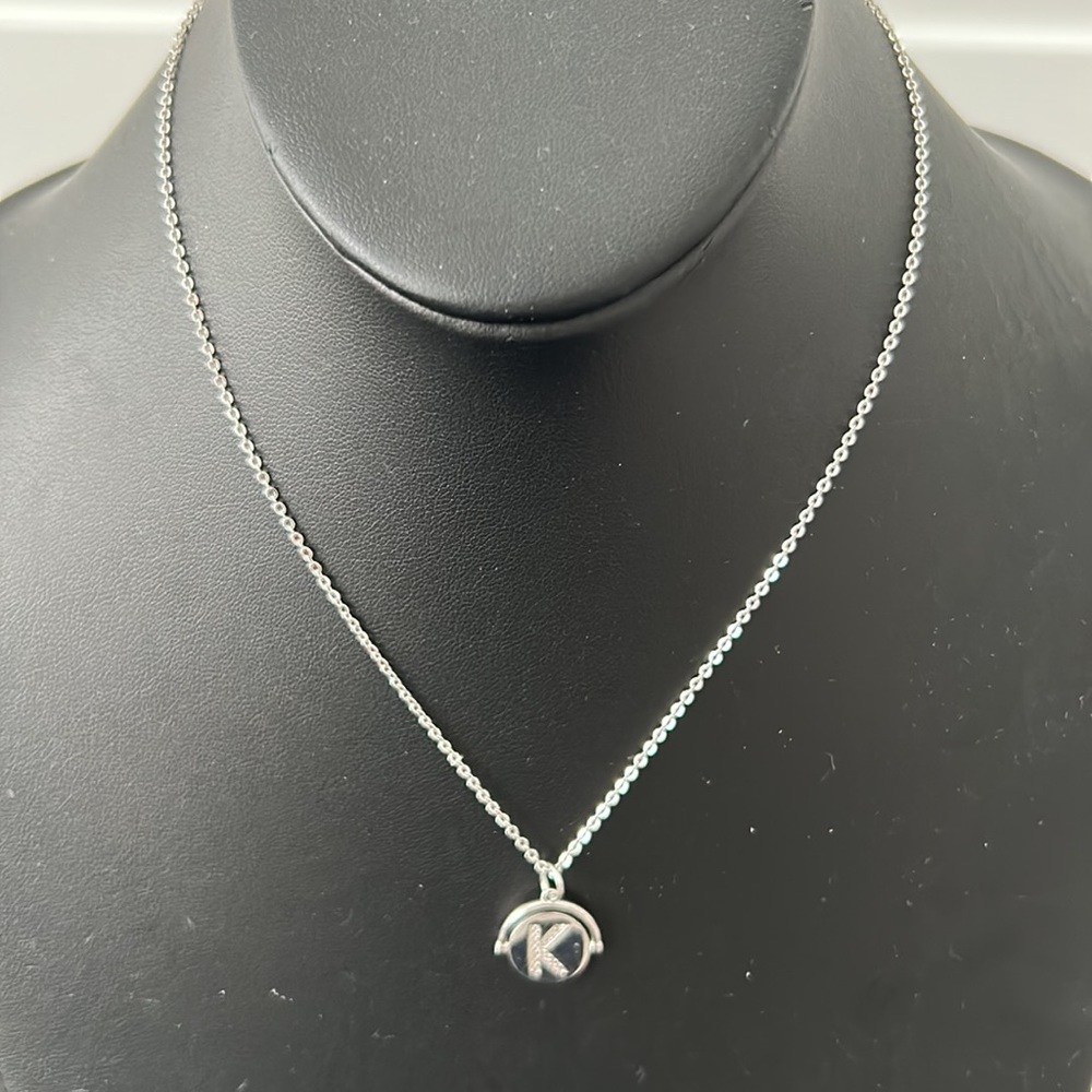 Lulu DK NWOT The Letter “K” initial pendant necklace